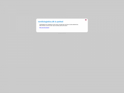 nordiclogistics.dk snapshot