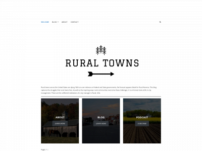 ruraltowns.org snapshot