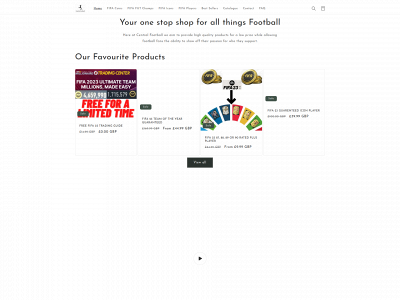 centralfootball.co.uk snapshot