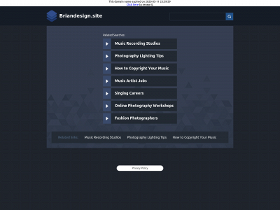 briandesign.site snapshot