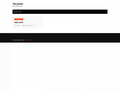 tiraposts.com snapshot