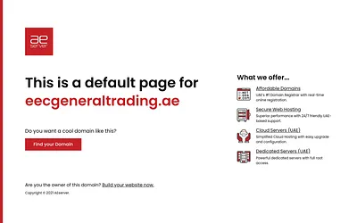 eecgeneraltrading.ae snapshot