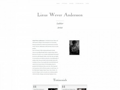 linusweverandersson.com snapshot