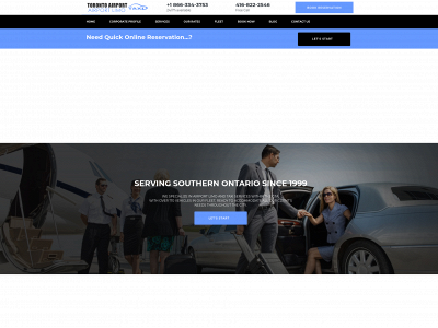 torontoairporttaxi-limo.ca snapshot