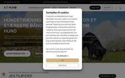 athund.dk snapshot
