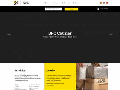 www.spc-courier.com snapshot