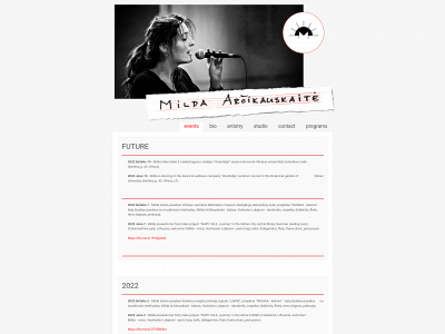 mildarche.lt snapshot