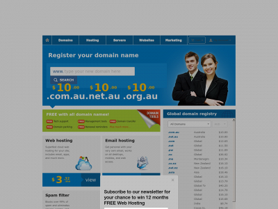 getontheweb.net.au snapshot