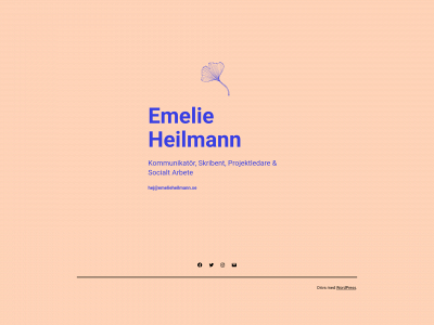 emelieheilmann.se snapshot