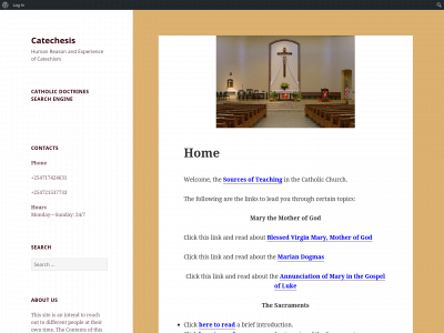 www.catechesismavoko.net snapshot