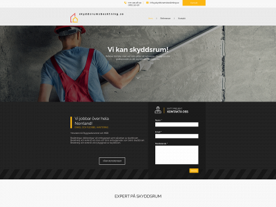 skyddsrumsbesiktning.se snapshot