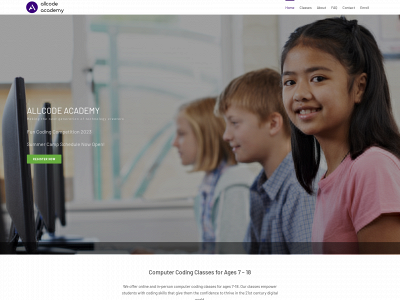 allcodeacademy.com snapshot