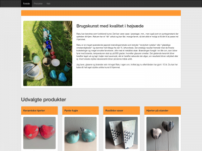 lykke-raku.dk snapshot