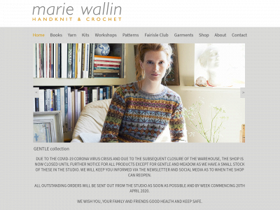 mariewallin.com snapshot