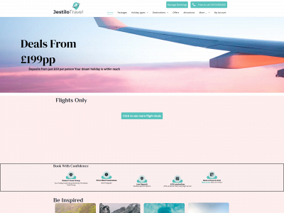 www.jestilotravel.com snapshot