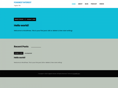 foggiestinterest.com snapshot