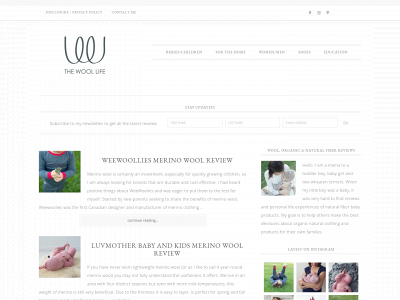 thewoollife.com snapshot
