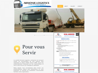 armonie-logistics.com snapshot