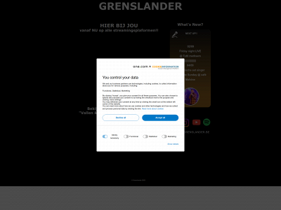 grenslander.be snapshot