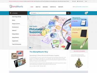 istampmounts.com snapshot