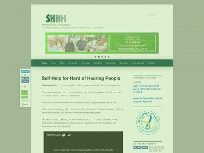 shhhaust.org snapshot