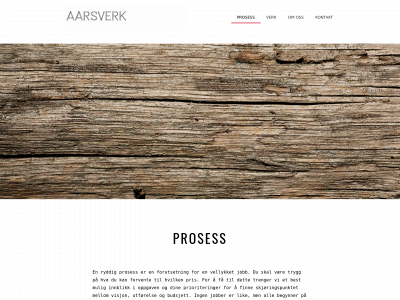 aarsverk.no snapshot