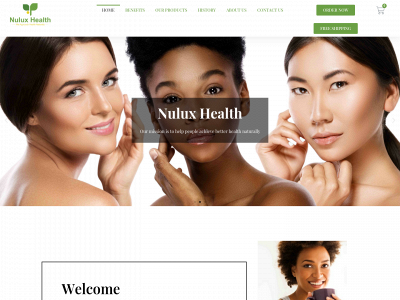 nuluxhealth.com snapshot