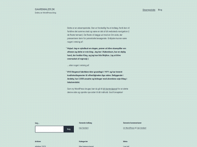gaardmaler.dk snapshot