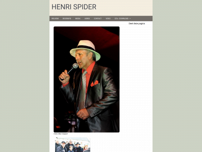 henrispider01.be snapshot