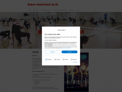 dance-experience.biz snapshot