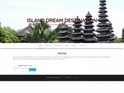 islanddreamdestination.com snapshot