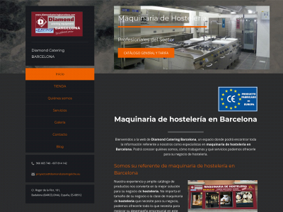 diamondcateringbarcelona.com snapshot