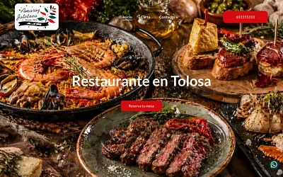 restauranteamaroz.es snapshot