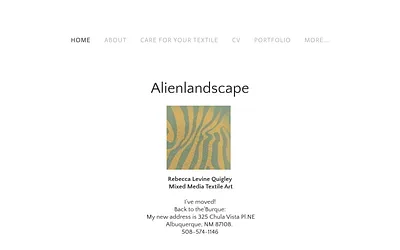 www.alienlandscape.net snapshot