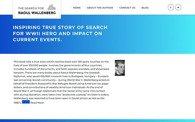 raoulwallenbergsearch.com snapshot