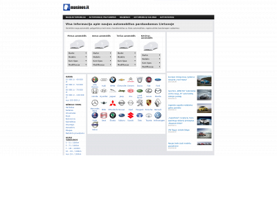masinos.lt snapshot
