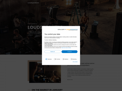 loudspeakers.dk snapshot