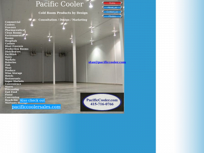 pacificcooler.com snapshot