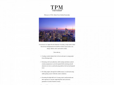 tpmpartnership.com snapshot