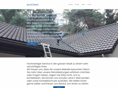 ecoclean.one snapshot