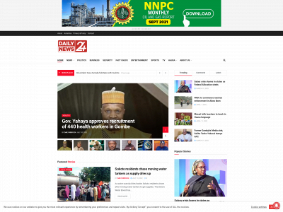 dailynews24.ng snapshot