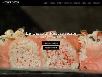www.lacarlotarest.com snapshot
