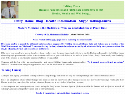 talkingcures.uk snapshot