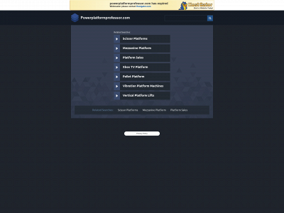 powerplatformprofessor.com snapshot