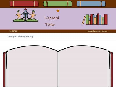 weekendtutor.org snapshot