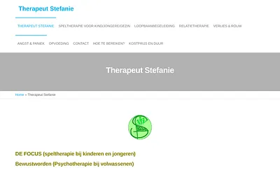 stefanietherapeut.be snapshot