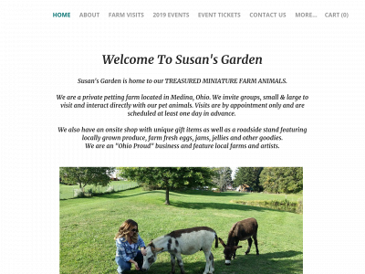 www.susansgardenfarm.com snapshot
