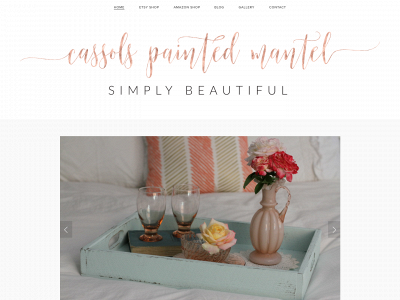 cassolspaintedmantel.com snapshot