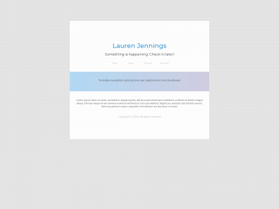 laurenjennings.co.uk snapshot