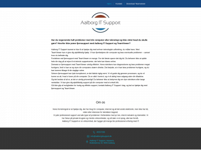 aalborgitsupport.dk snapshot